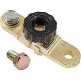 Side Post Car Battery Disconnect Switch Link Switch Battery Disconnect Isolator Quick Cutoff Shut Off Kill Fixs Battery Drain for Car Auto Truck Vehicle Boat