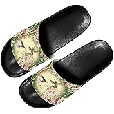 Forchrinse Jamaican Flag Mens Womens Slide Sandals Indoor Outdoor Sandals Slippers Lightweight Soft Shower Slippers