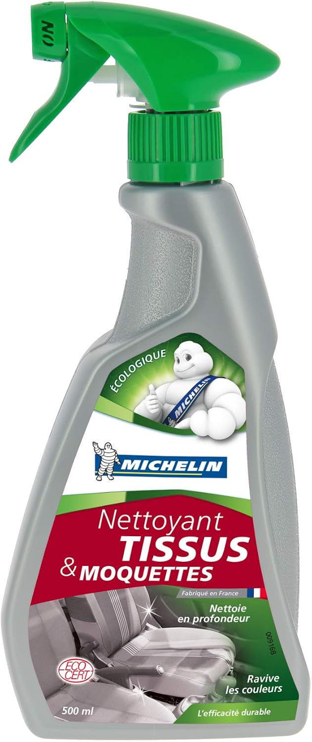 Michelin Eco-Friendly 009168 Textile Cleaner 500 ml, 500 ml (Pack of 1)