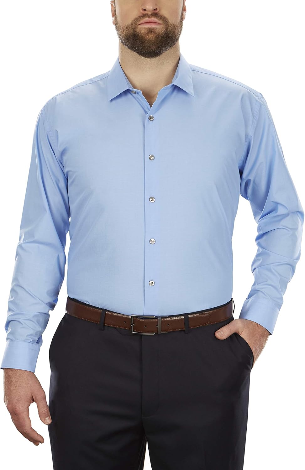 Kenneth Cole Unlisted Men's Dress Shirt Big and Tall Solid at  Men’s Clothing store