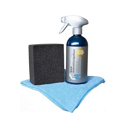 HEWADI® Set Koch Chemie Refresh Cockpit Care 500ml & Schwamm & AV Microfasertuch
