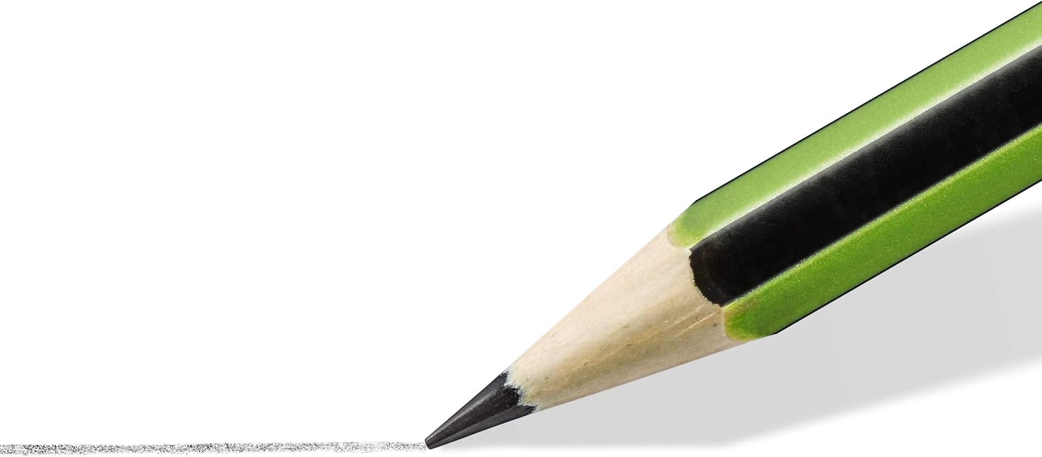 STAEDTLER Noris Eco 3 HB Pencils with Resoplast Eraser and Sharpener - Image 4