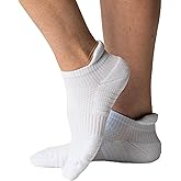 Viasox Ankle Compression Socks for Women & Men, 14 mmHg Support Improves Circulation, Extra Cushioned