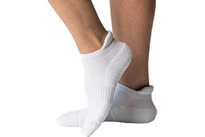 Viasox Ankle Compression Socks for Women & Men, 14 mmHg Support Improves Circulation, Extra Cushioned