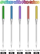 WILLBOND 30 pcs Universal Regular Point Sewing Machine Needles view 3