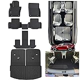 LJWAITO Floor Mats & Trunk Mat for 2024 Mazda CX90