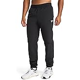 Reebok Mens Track Pant, Standard Fit, 31” Inseam, Lightweight Nylon Fabric