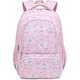 abshoo Lightweight Swan Kids Backpack For School Girls Elementary Kindergarten Bookbag School Bags (Swan)