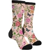 Rutuioy Men Women Funny Crazy Novelty Crew Tube Socks, Casual Athletic Sport Dress Socks