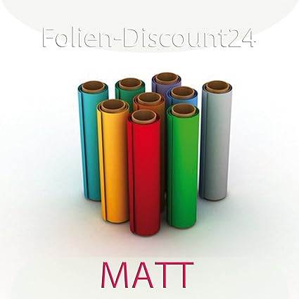 (EUR 6,33 / Quadratmeter) F-D24 | Farbige Selbstklebefolie | Seiden Matt Dunkel Grün | 60cm x 200cm TOP ! | Klebefolie Dekofolie Plotterfolie Bastelfolie | XXL Format Möbelfolie