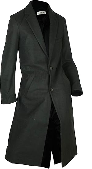 Amazon ロングコート メンズ 冬 大きい ウール チェスターコート メルトンコート メンズ ロング 02 コート ジャケット 通販