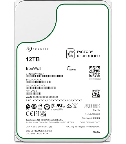 その他 Kinhank,Hyperspin(12tb) Seagate 12TB IronWolf Pro 7200 rpm SATA III 3.5