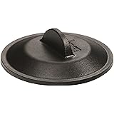 Lodge H5MIC Heat Enhanced and Seasoned Cast Iron Miniature Lid, 5-Inch