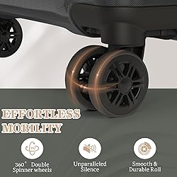 Luggage Sets 5 Piece Suitcases with
