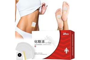 TTUCH Huatang Xiao Acupoint Pressure Stimulation Patch, Xiao Acupoint Sticker, Herbal Diabetes Patch, Huatangxiao Acupoint Pressure Stimulation-28 Stickers/2 Packs/1 Box-02