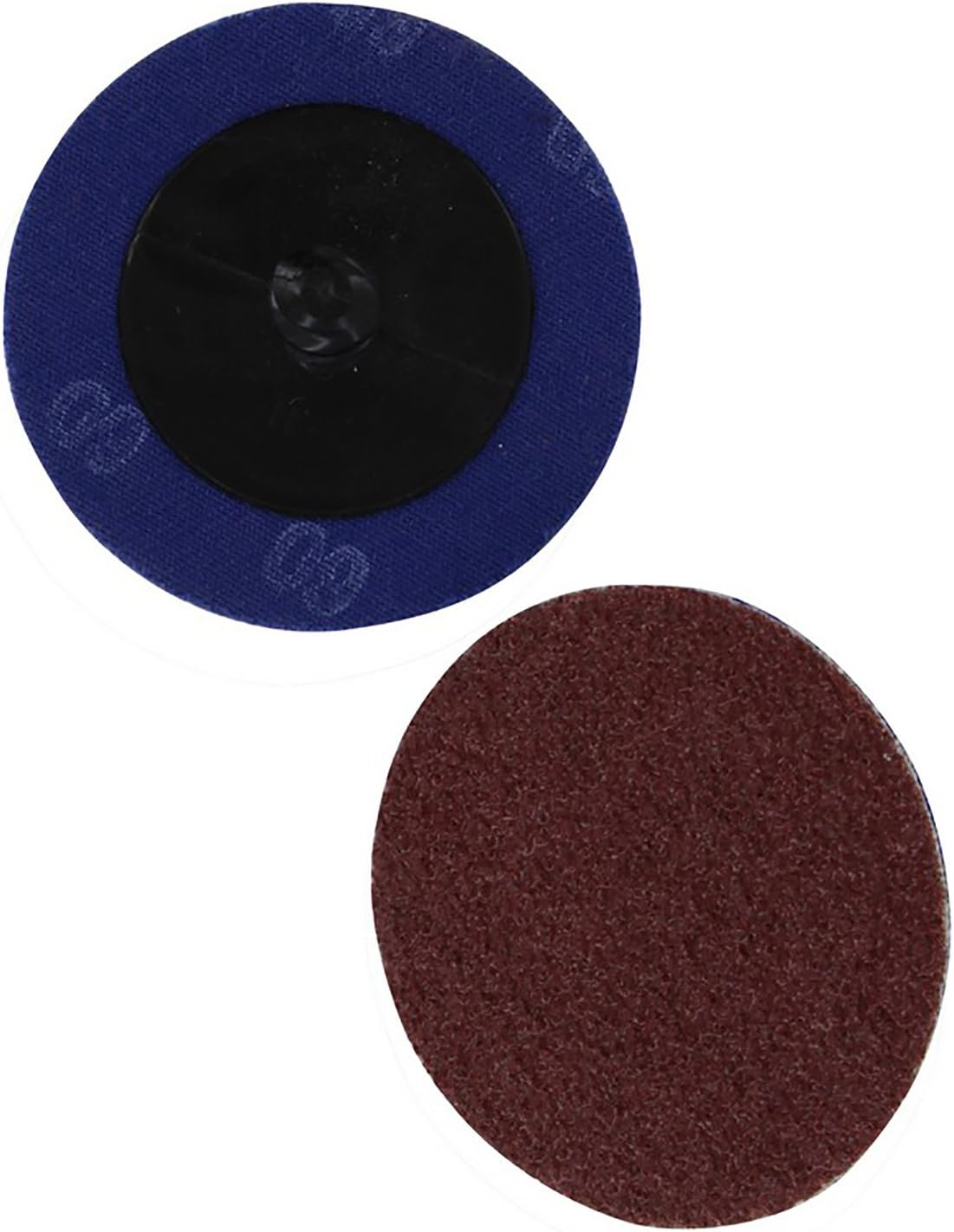 ABN Aluminum Oxide Roloc Abrasive Sanding Discs 50-Pack, 2in, 60 Grit – Metal Wheels for Surface Prep and Finishing: Automotive