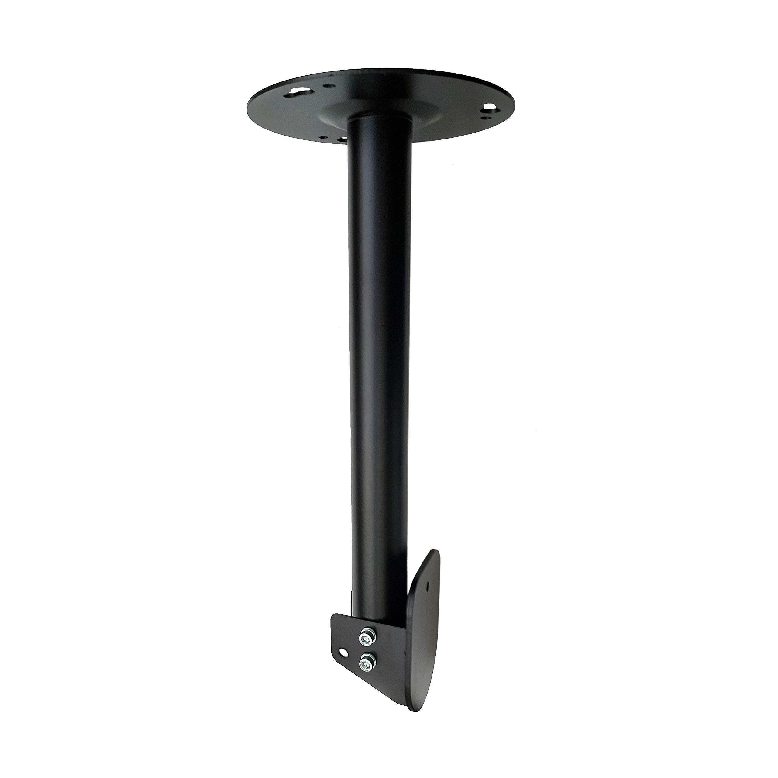 IRIS professional black ceiling mount for video conference cameras fixed distance 200 mm, Made in Italy