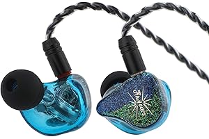 Linsoul Kiwi Ears Forteza in Ear Monitor, 1BA + 2DD HiFi Wired Earbuds, Gaming Earbuds, Hybrid Driver IEM Earphones Headphone