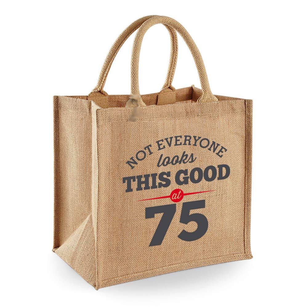 Design, Invent, Print! 75th Bag 14 Litre Volume Natural Jute 30 x 30 x 19cm