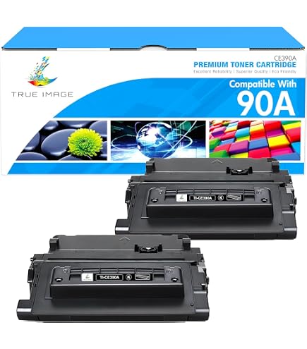 Amazon.com: 90X Black High-Yield Toner Cartridge with Chip (2-Pack
