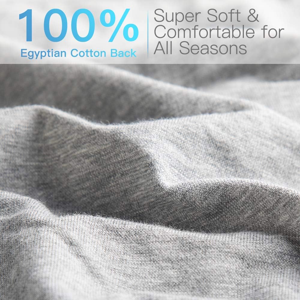 Elegear Cooling Quilt for Night Sweats Q-Max 0.5 Arc-Chill 3.0 Summer Cool Fiber Blanket for Hot Sleeper Sofa and Adult - Image 5