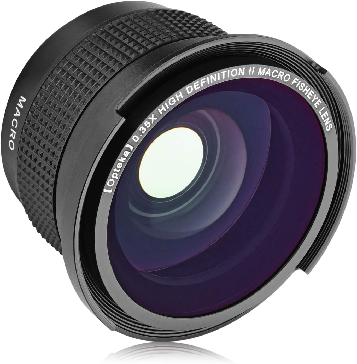Opteka .35x HD Super Wide Angle Panoramic Fisheye Lens with Macro Close