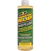 Design Engineering Radiator Relief Cooling System Flush 16 oz | Engine Radiator Cleaner and Cooling System Flush Treatment for Improved Cooling Performance and Rust Removal | Made in USA