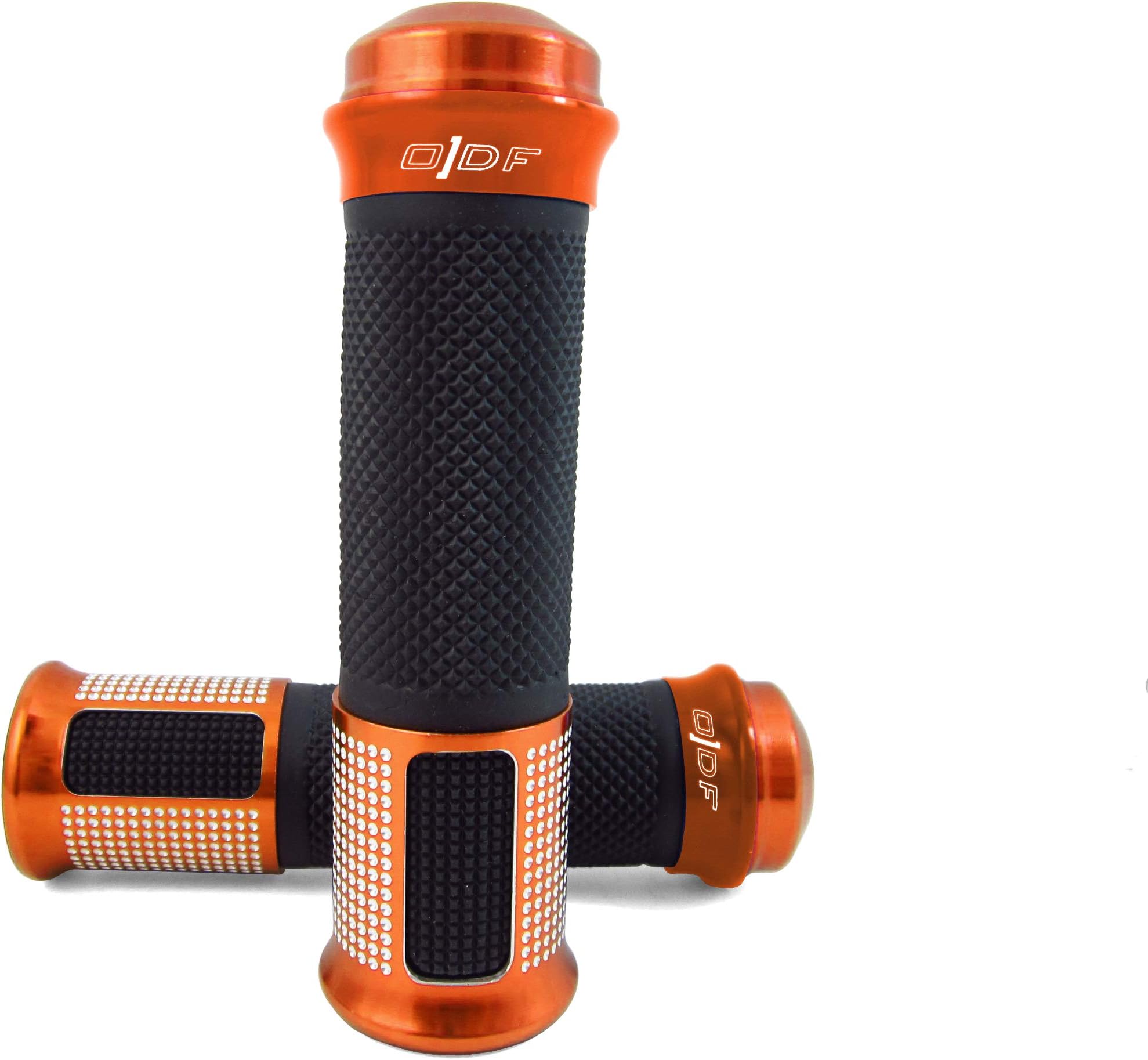 Handlebar grips Kawasaki KDX 175 / KMX 125 KMX 200 / D-Tracker 125 (TC/Orange)