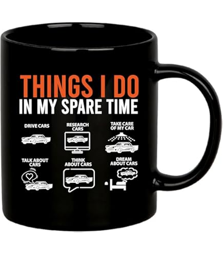YWC-Things I Do In My Spare Time Car Gifts For Men Women New Drivers