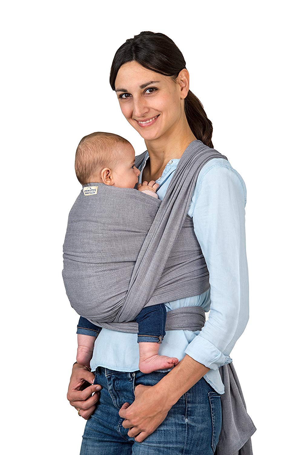 AMAZONAS Carry Sling Grey 450 X 70 Cm - Bandeau Waist Bag - 1 Kg