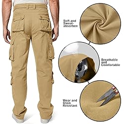 Men's BDU Casual Military Pants, Tactical Wild Army