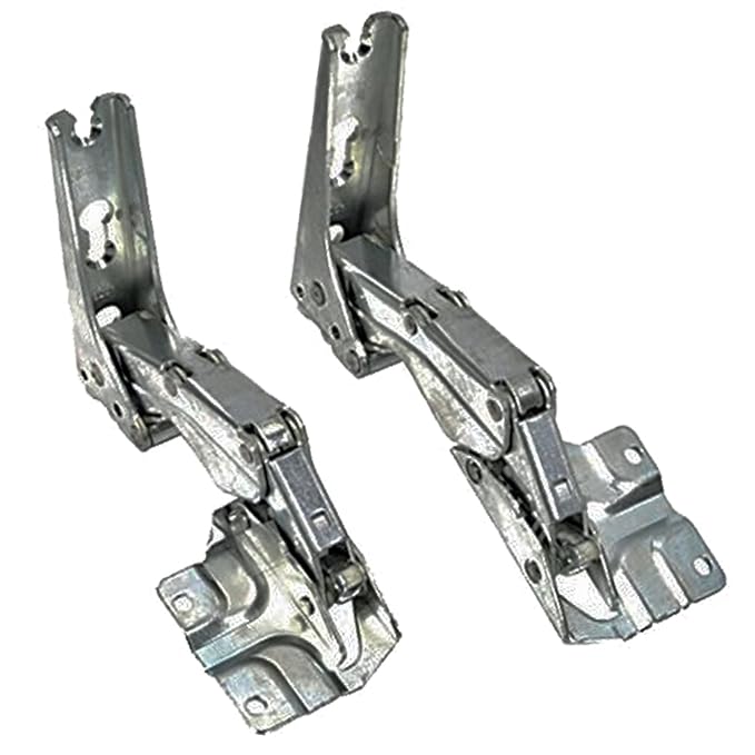 SPARES2GO Integrated Door Hinge Pair for Tecnik Fridge Freezer (Top Left, Bottom Right + Upper SPARES2GO Integrated Door Hinge Pair for Tecnik Fridge Freezer (Top Left, Bottom Right + Upper