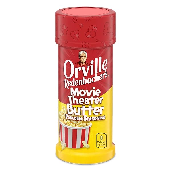 ORVILLE REDENBACHER’S POPCORN SEASONING, MOVIE THEATER BUTTER FLAVOR,...