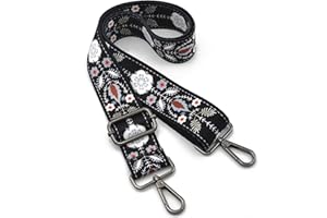 ROYGBCP Replacement Purse Strap Shoulder Strap Adjustable Crossbody Strap for Women Crossbody Wide Shoulder Bag