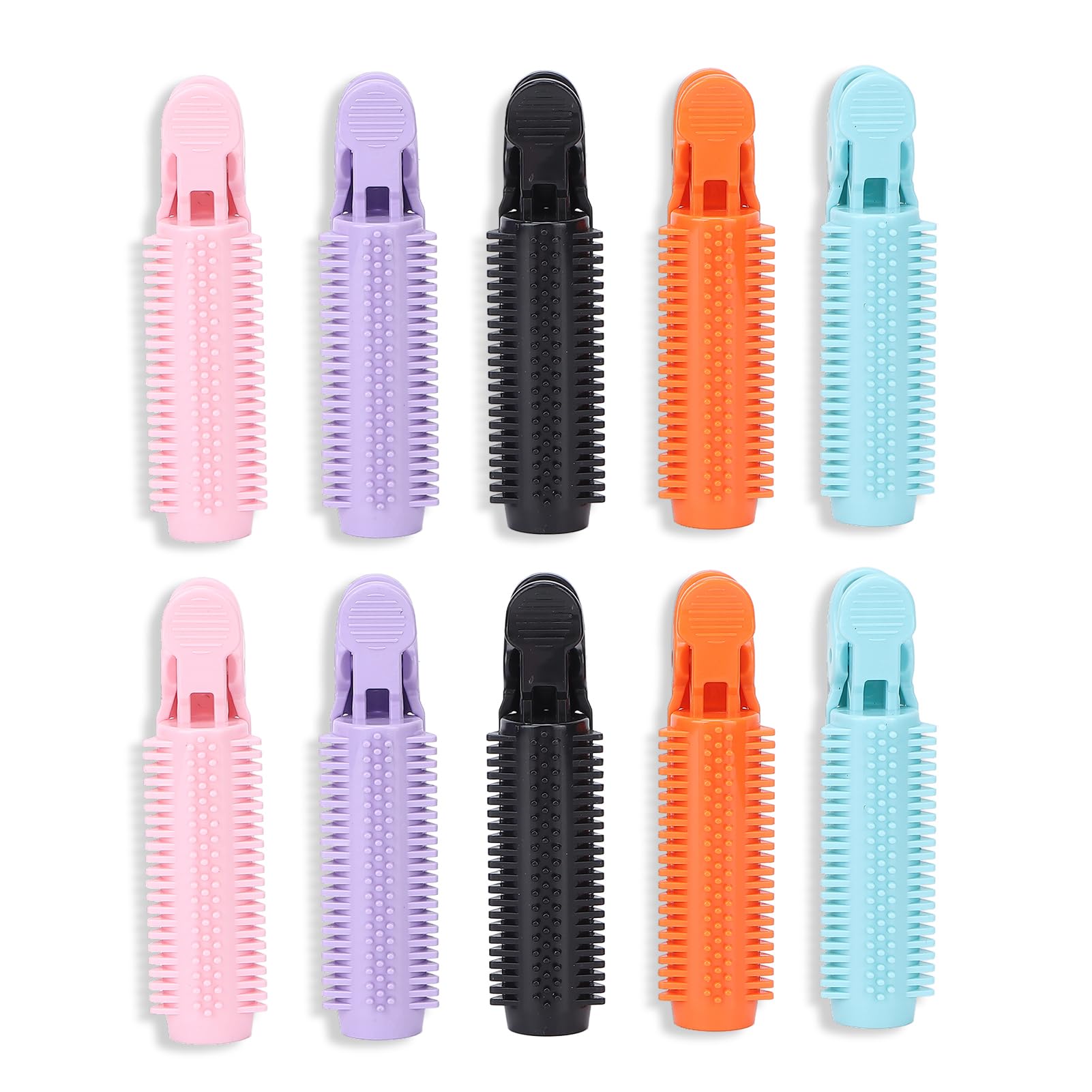 10Pcs Hair Root Clip, HairVolumizing Curling Roller Fluffy Curls Clip Styling Tool Fast Curling Easy to Shape for Long Hair & Short Hair, Instant Hairing Volumizing Clips for Women Girls