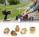 VGEBY 5pcs 3.175mm Shaft Pinion Gear Set 12T-16T for 1/10 RC Car Motor Upgrade view 6