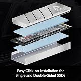 ARCTIC M2 Pro Heatsink for M.2 2280 SSD with TP-3 Pads, PS5 Compatible, view 6