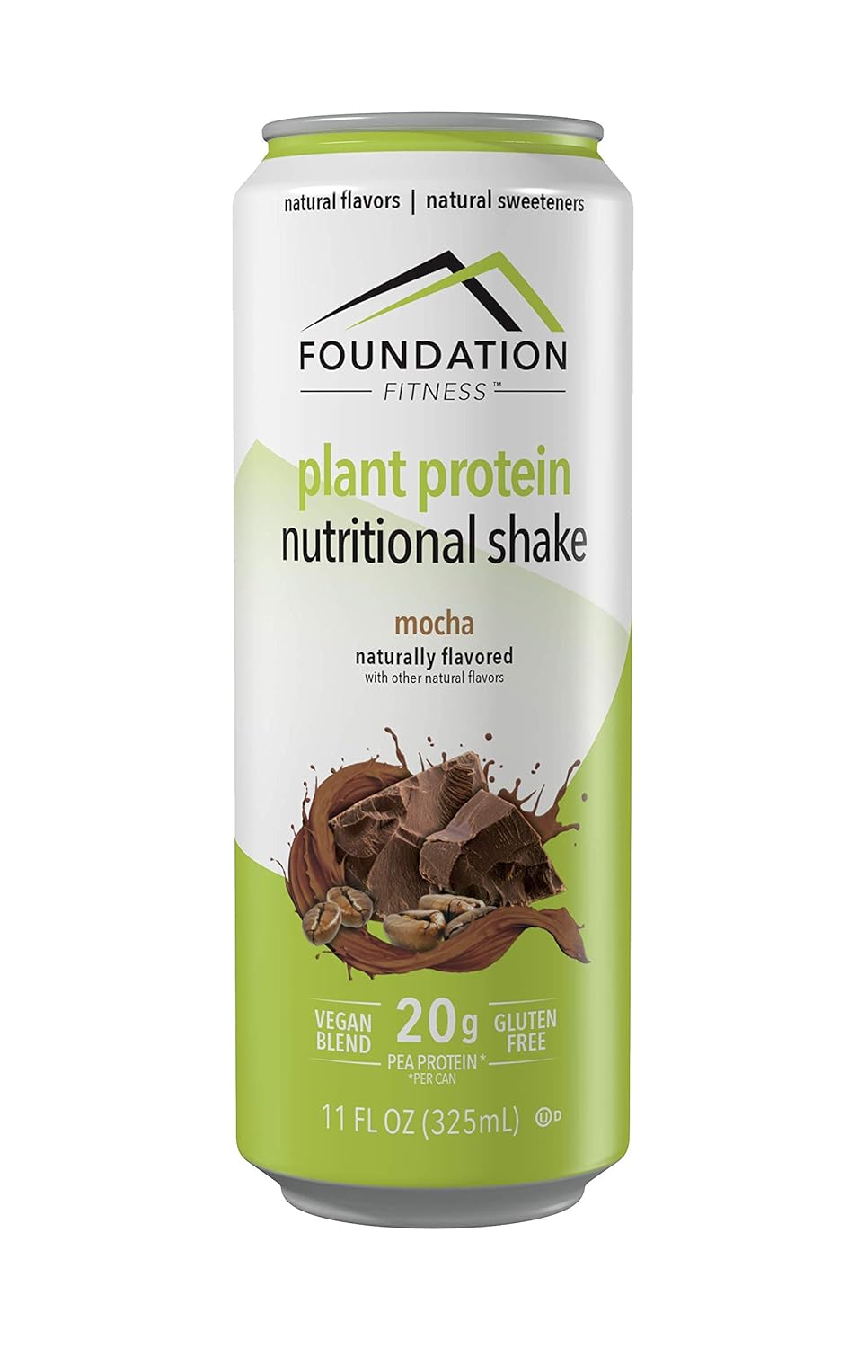 Foundation Fitness Plant Protein Nutritional Shake Runners High Nutrition