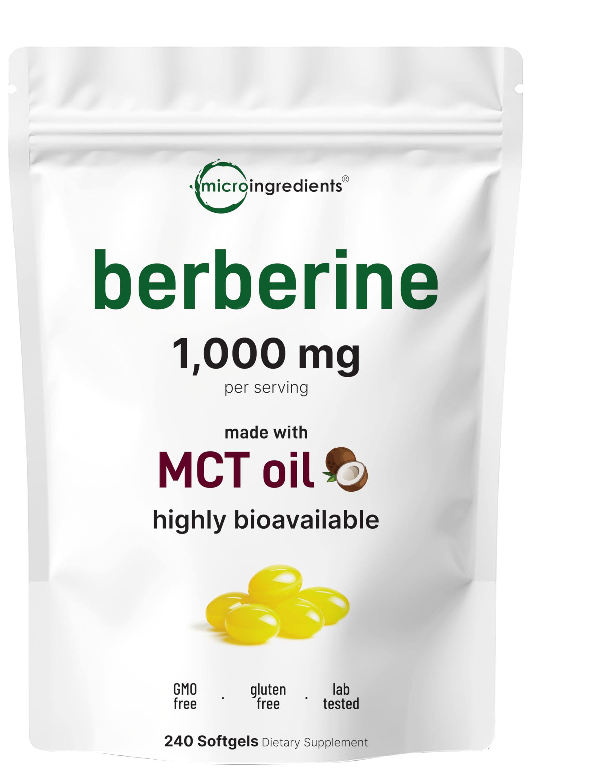Berberine with MCT Oil