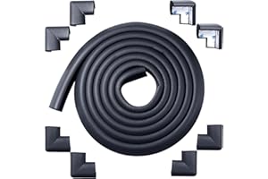 Arinbeb Foam Corner Protector for The Fireplace Hearths Edge and Corner Guard, with Retardant Materials Foam Safety Bumpers B