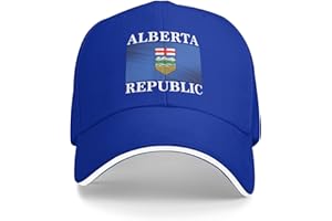 Alberta Republic Hat Alberta Separation Independence Hat Trucker Cap for Men Women P10 Blue