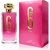 A CENTER 6pm Pink Women's Cologne-Style Perfume | 100ml Soft Floral | Eau de Parfum | Gentle Musk &amp; Woody Scent Gift for Her