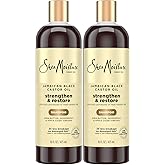 SheaMoisture Jamaican Black Castor Oil Strengthen & Restore Shampoo 2-Pack, 16 Oz Ea