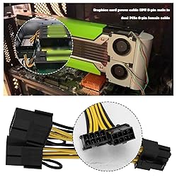 eMagTech 2pcs Graphics Card Power Cable 18AWG