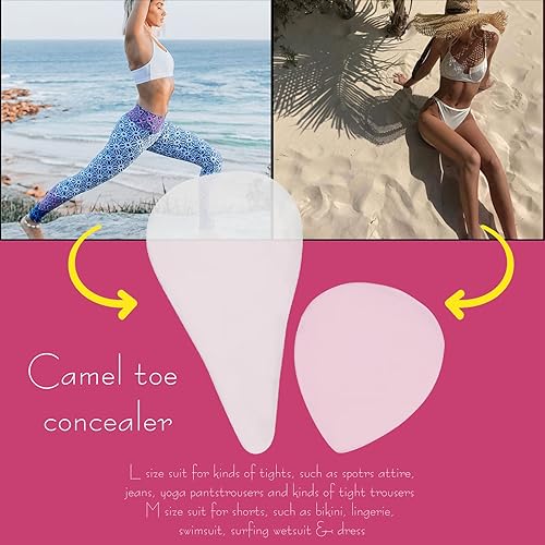 Camel Toe Concealer Packs Reusable Invisible Adhesive Silicone
