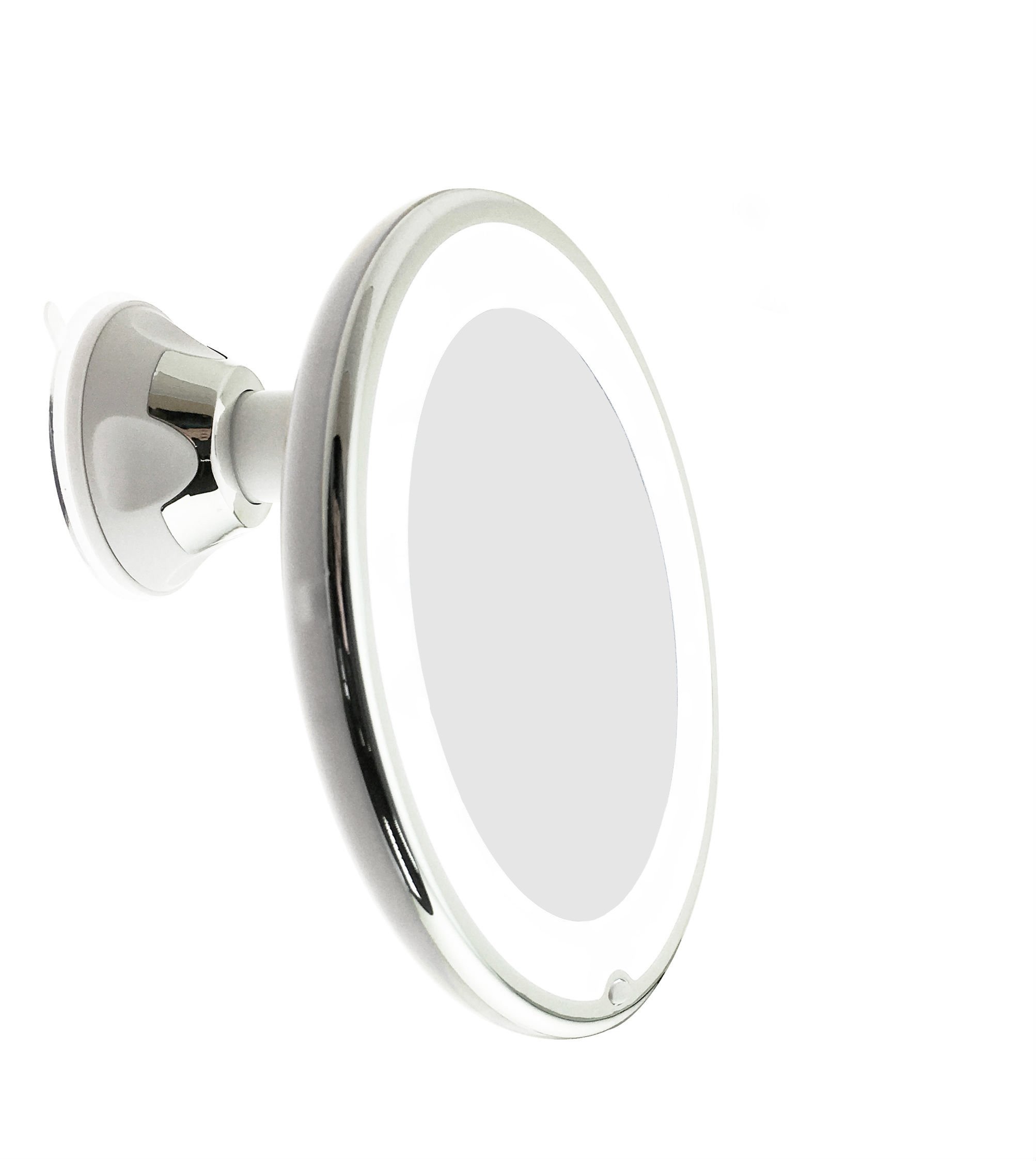 Buy JiBen LED Lighted 5X Magnifying Makeup Mirror with Power Locking