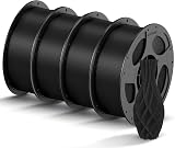 ANYCUBIC PLA Filament 1.75mm 4 Pack 1kg Black Dimensional Accuracy 0.02mm