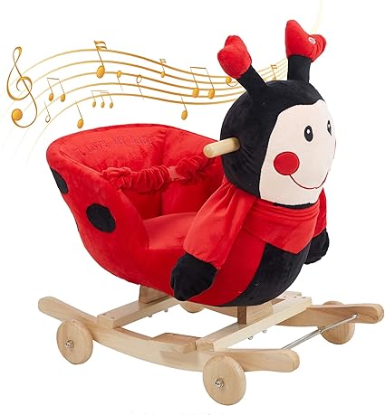ladybug rocking horse