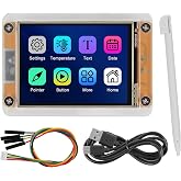 ESP32-2432S028R 2.8inch Display with Acrylic case Resistive Touchscreen 240x320 TFT ILI9341 Driver LCD Module WiFi+BT ESP32 Development Board for Arduino IoT