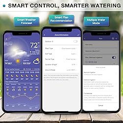 6 Zone Smart Sprinkler Controller with Local